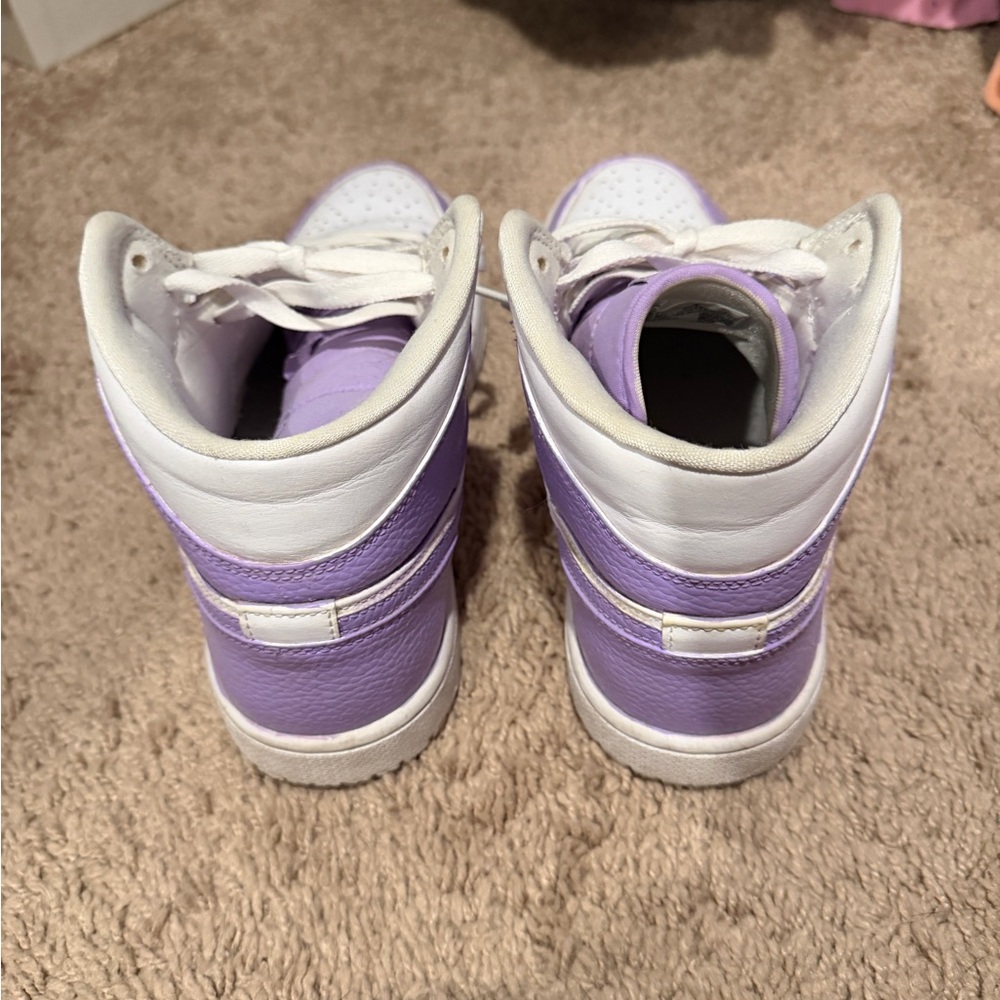 Purple Custom Jordans - Picture 3 of 6